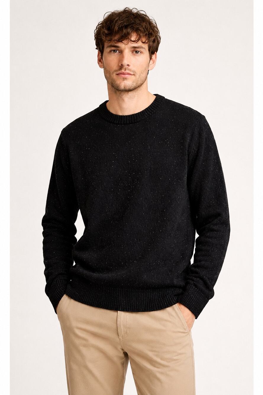 Scotch & Soda Wool-Blend Crewneck Sweater – Size Large